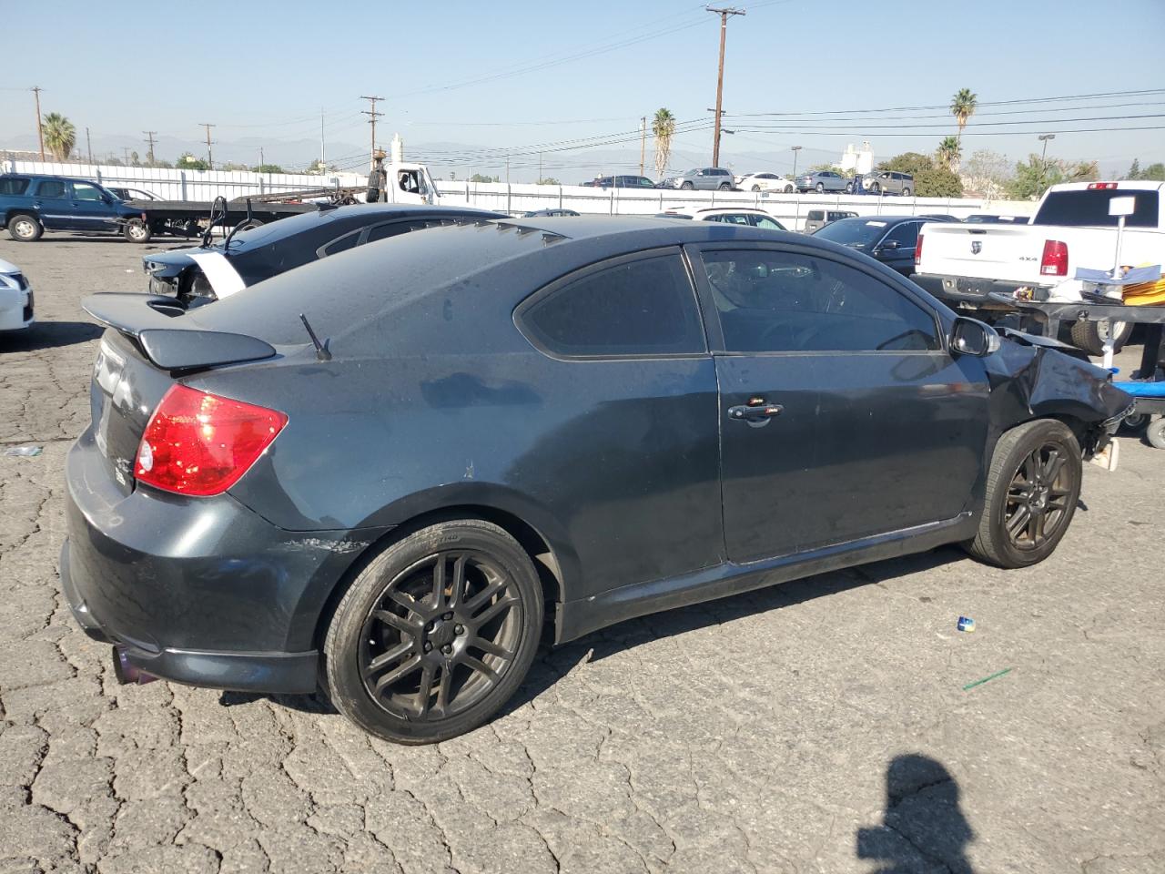 2007 Toyota Scion Tc Charcoal vin: JTKDE167970197329