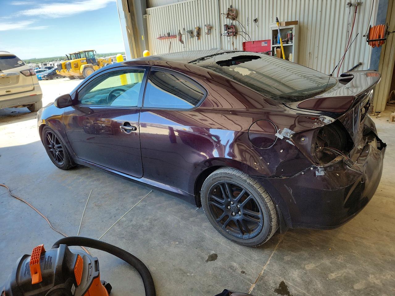 2008 Toyota Scion Burgundy vin: JTKDE167980262911