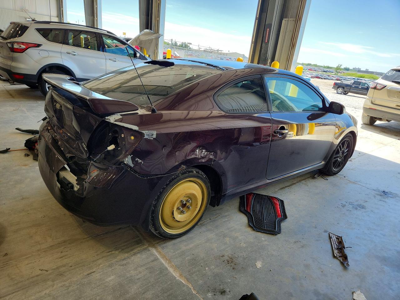 2008 Toyota Scion Burgundy vin: JTKDE167980262911