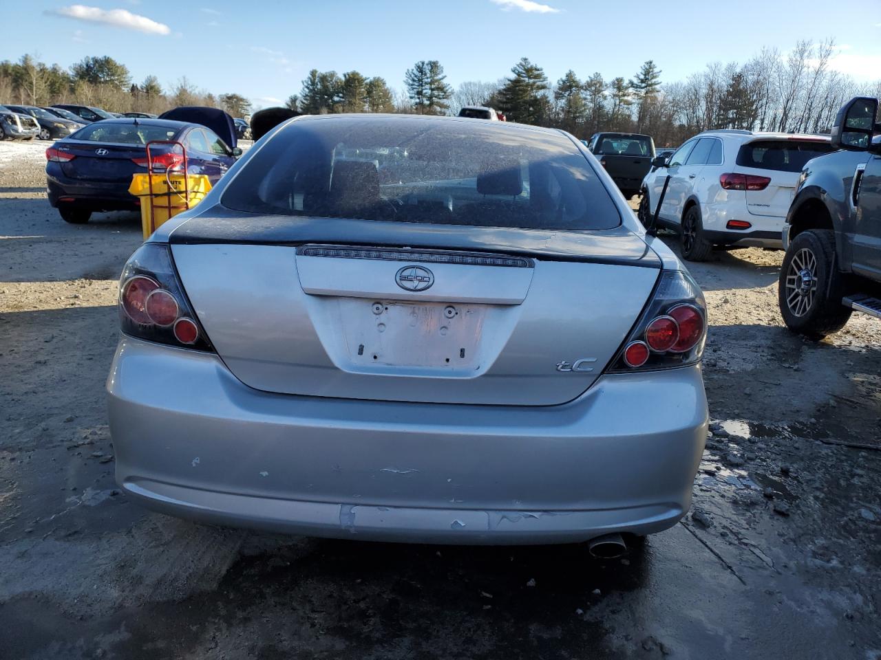 2009 Toyota Scion Tc Silver vin: JTKDE167990286529