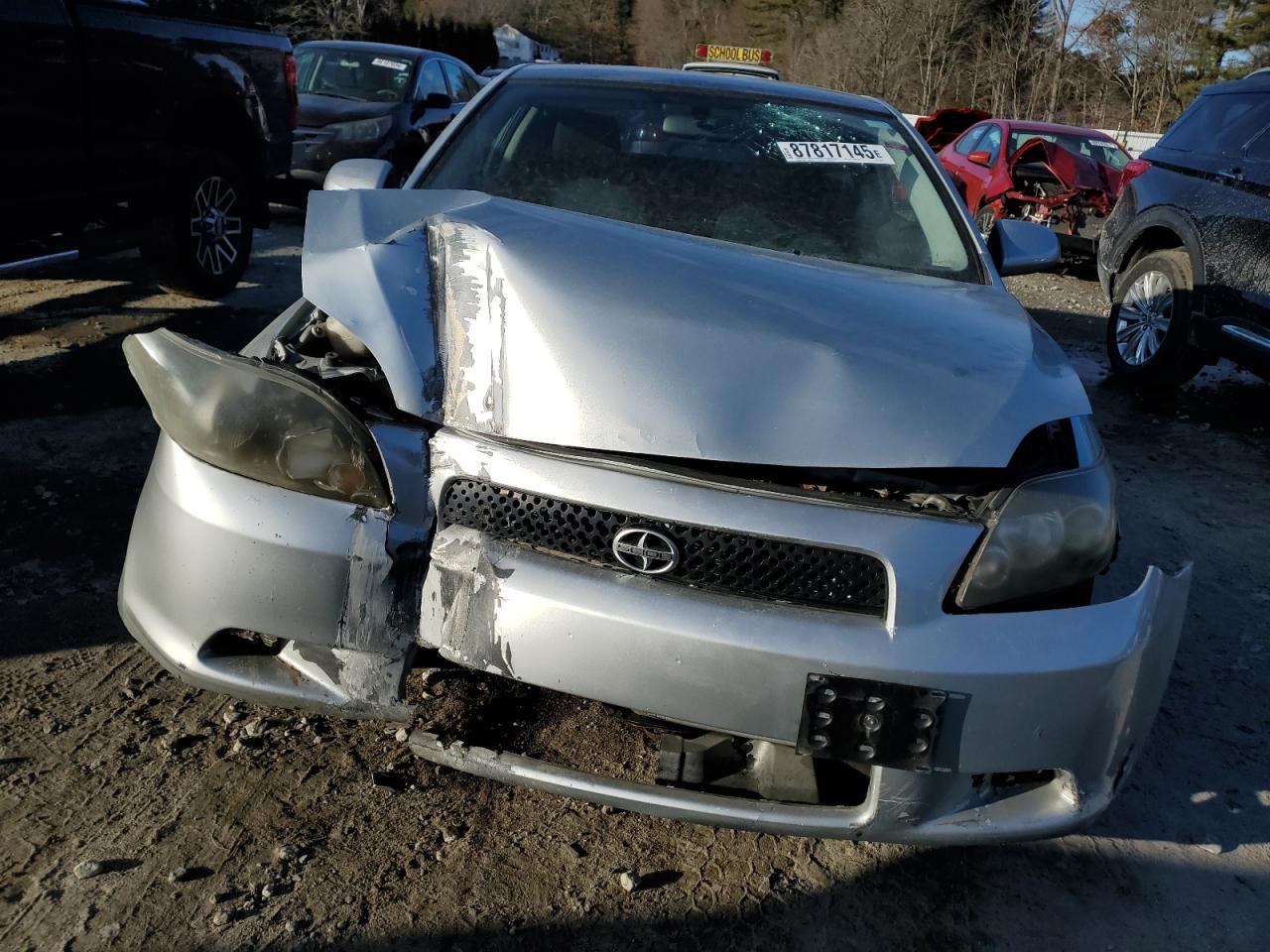 2009 Toyota Scion Tc Silver vin: JTKDE167990286529