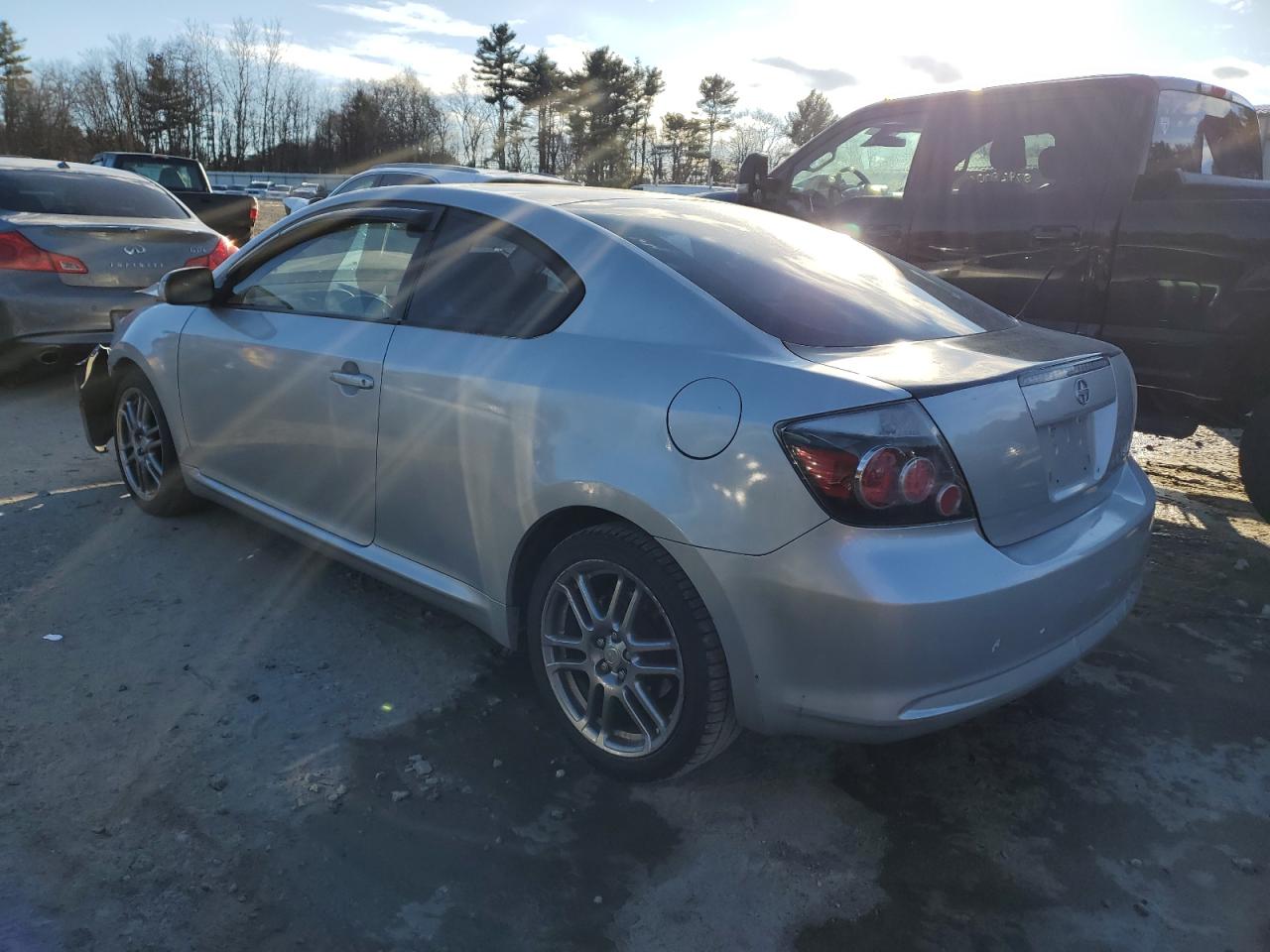 2009 Toyota Scion Tc Silver vin: JTKDE167990286529