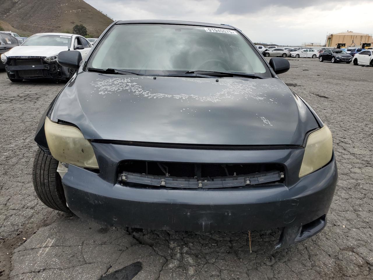 2007 Toyota Scion Tc Gray vin: JTKDE167X70154036