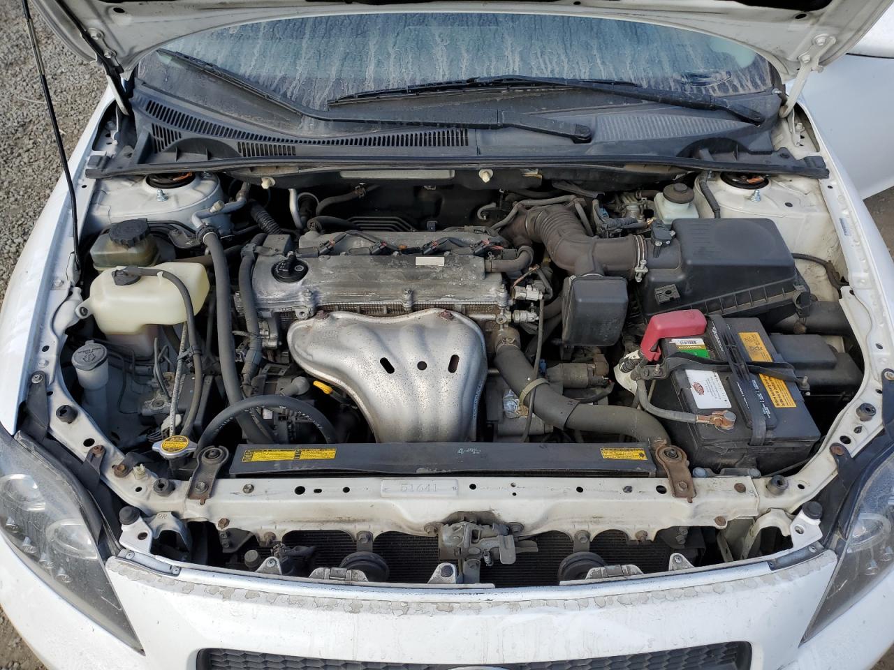 2007 Toyota Scion Tc White vin: JTKDE177070146462