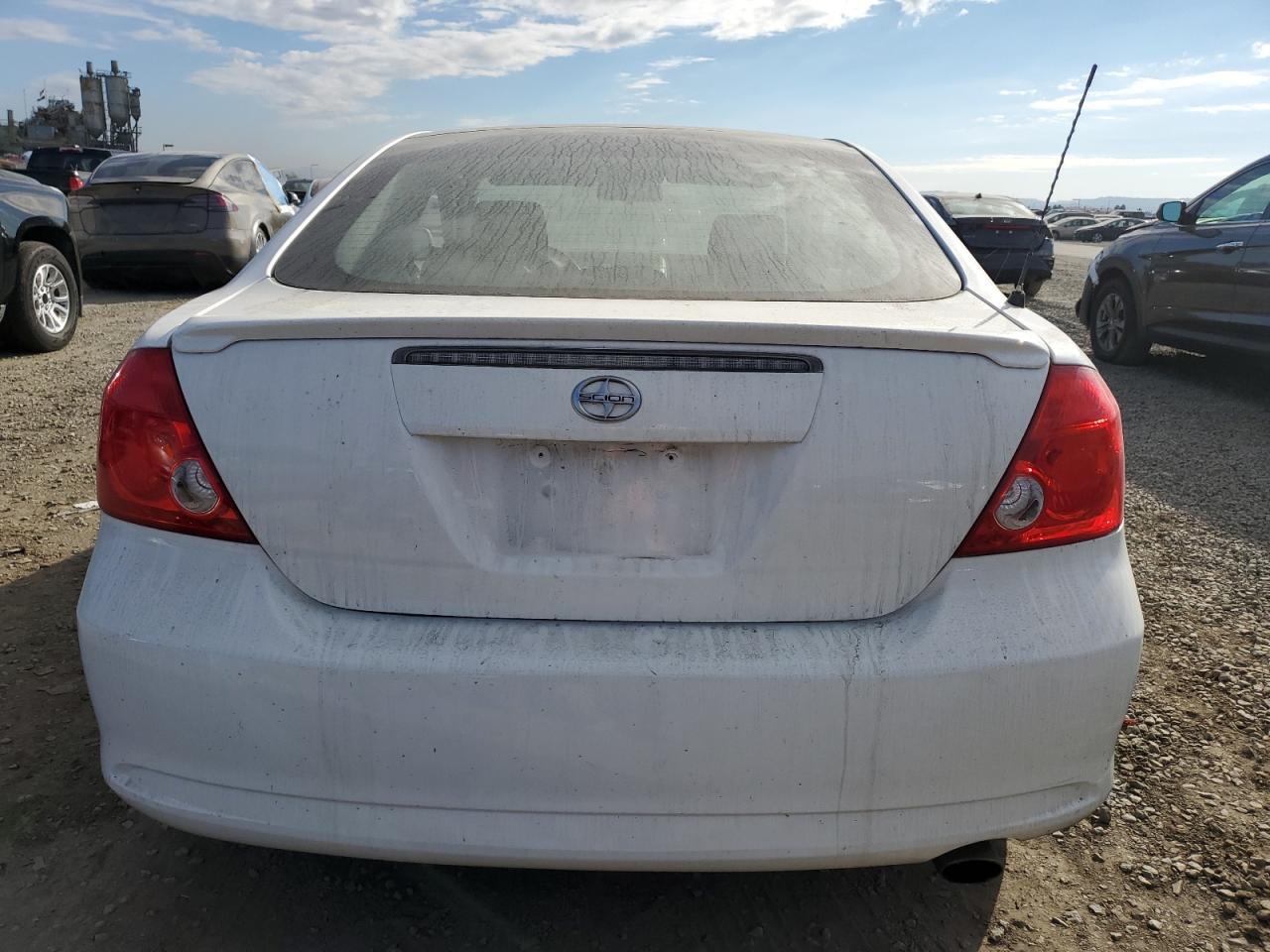 2007 Toyota Scion Tc White vin: JTKDE177070146462