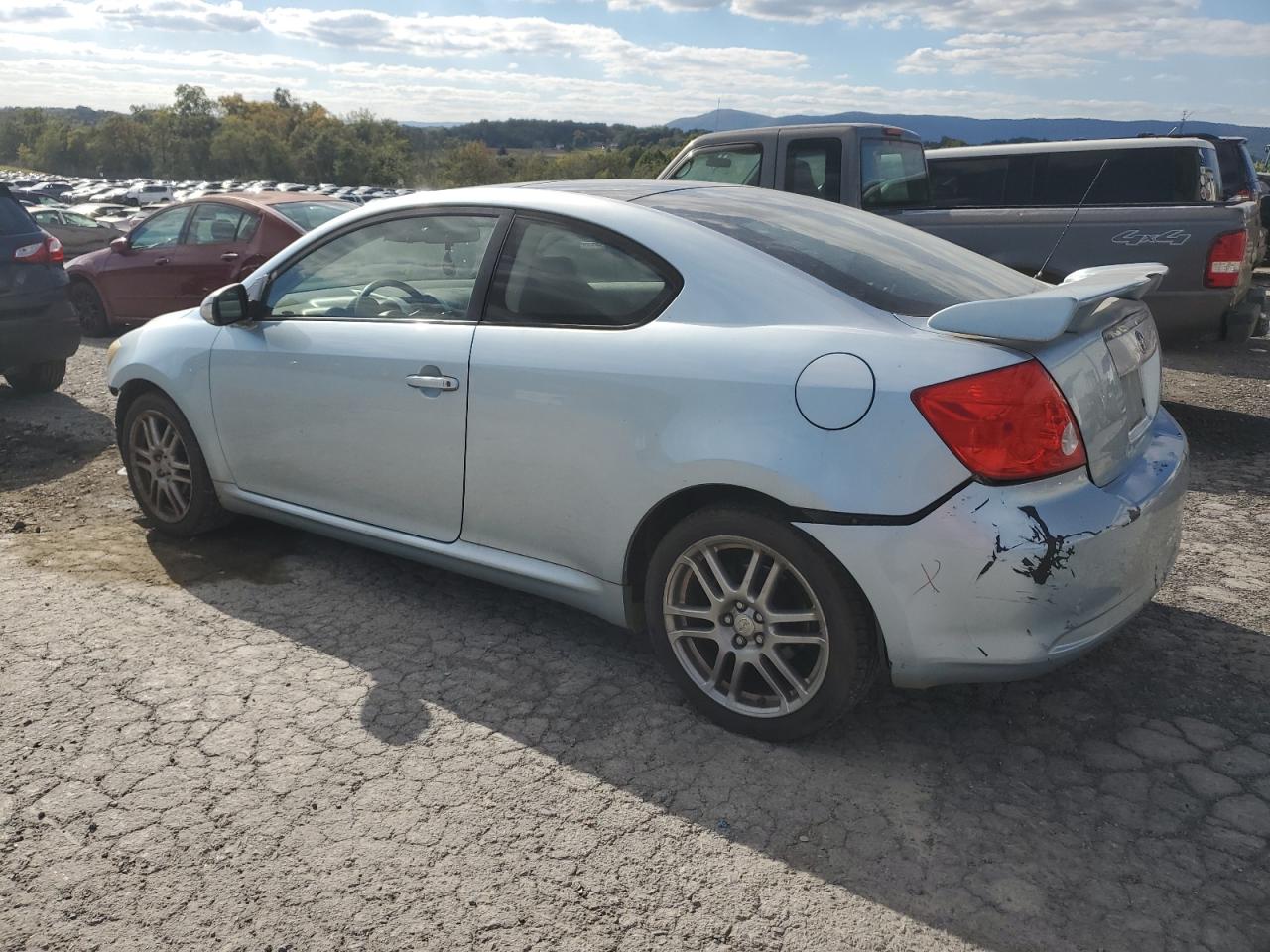 2007 Toyota Scion Tc Blue vin: JTKDE177270169418