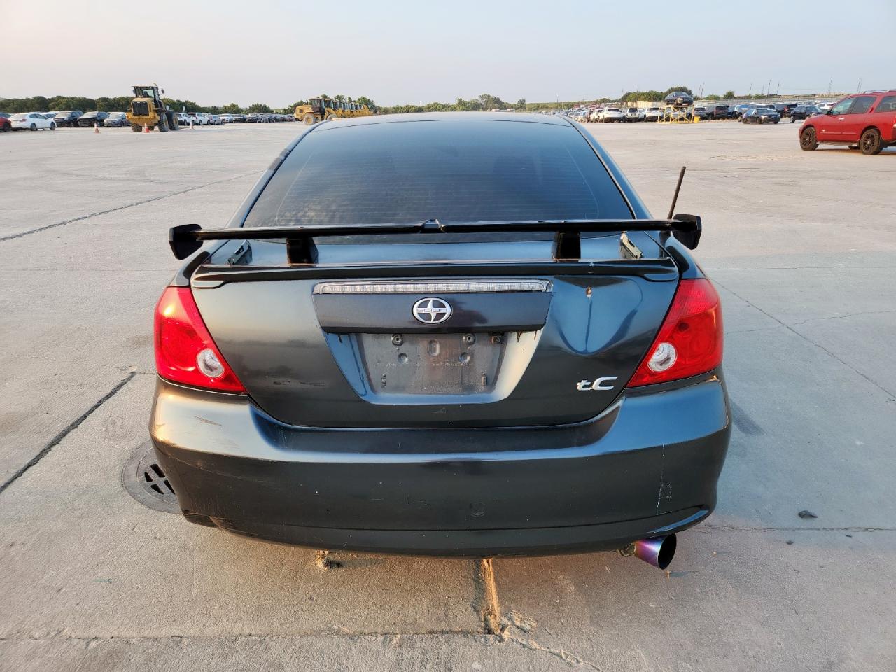 2007 Toyota Scion Tc Gray vin: JTKDE177370152899