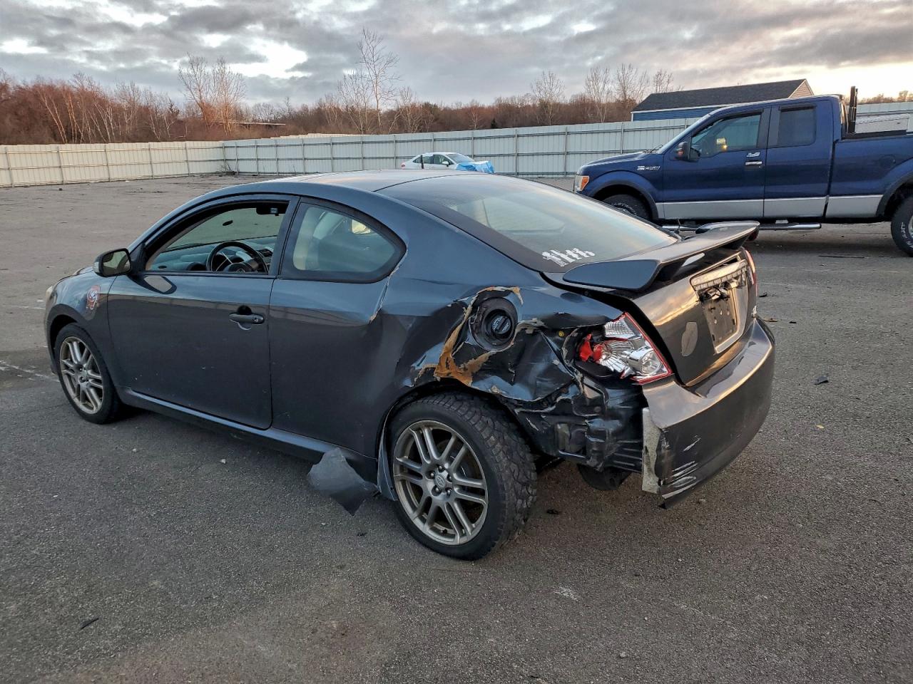 2007 Toyota Scion Tc Угольный vin: JTKDE177370165491