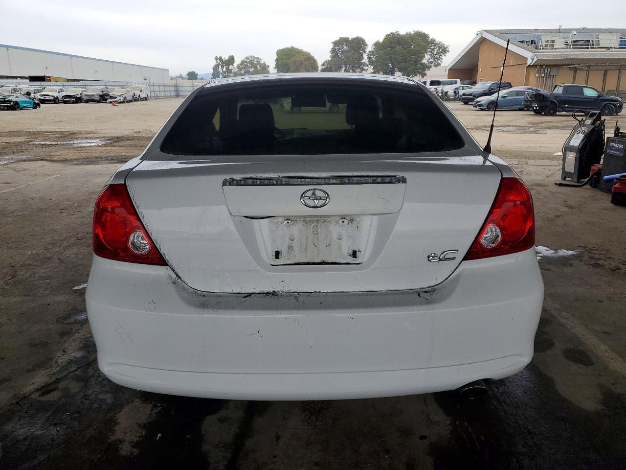 2007 Toyota Scion Tc White vin: JTKDE177370173218