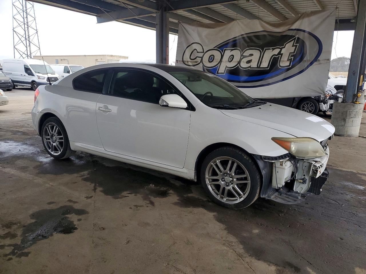 2007 Toyota Scion Tc White vin: JTKDE177370173218
