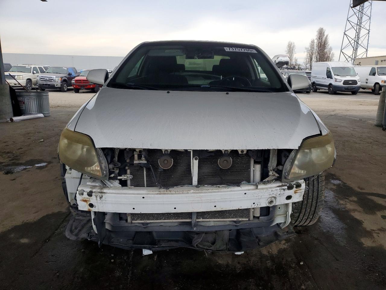 2007 Toyota Scion Tc White vin: JTKDE177370173218