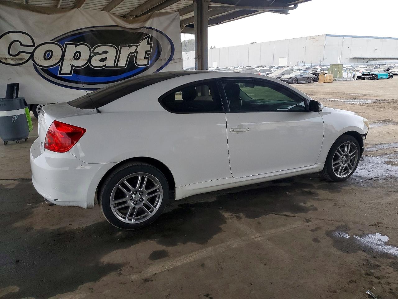 2007 Toyota Scion Tc White vin: JTKDE177370173218
