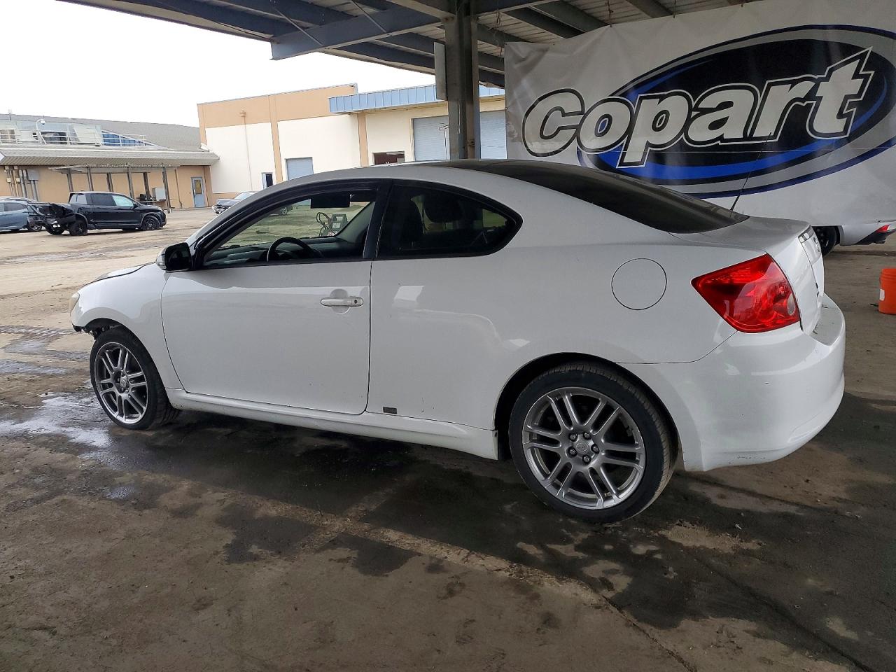 2007 Toyota Scion Tc White vin: JTKDE177370173218