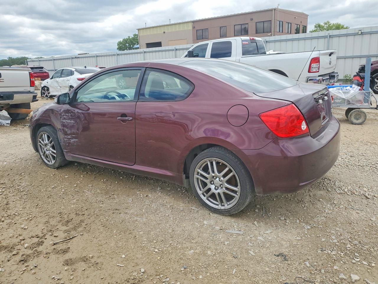 2007 Toyota Scion Tc Purple vin: JTKDE177370209294