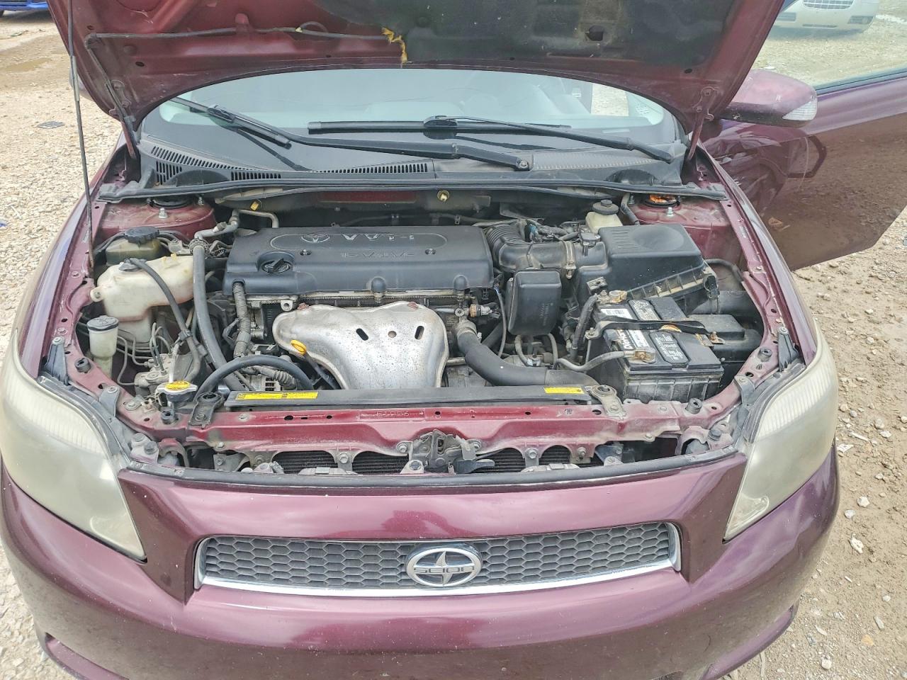 2007 Toyota Scion Tc Purple vin: JTKDE177370209294