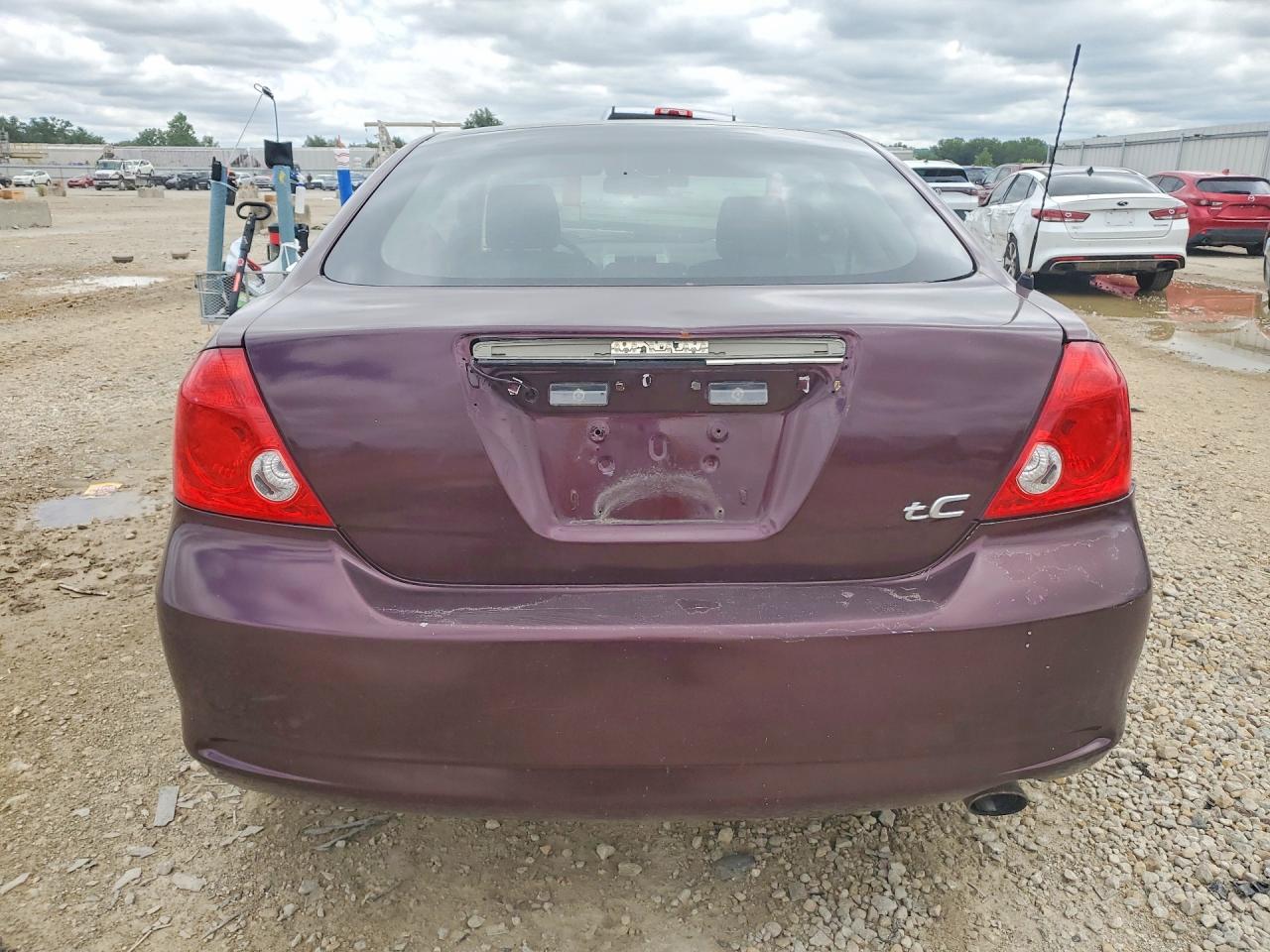 2007 Toyota Scion Tc Purple vin: JTKDE177370209294