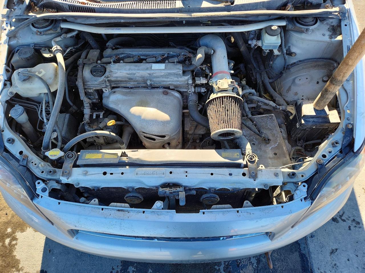 2005 Toyota Scion Tc Silver vin: JTKDE177450022885