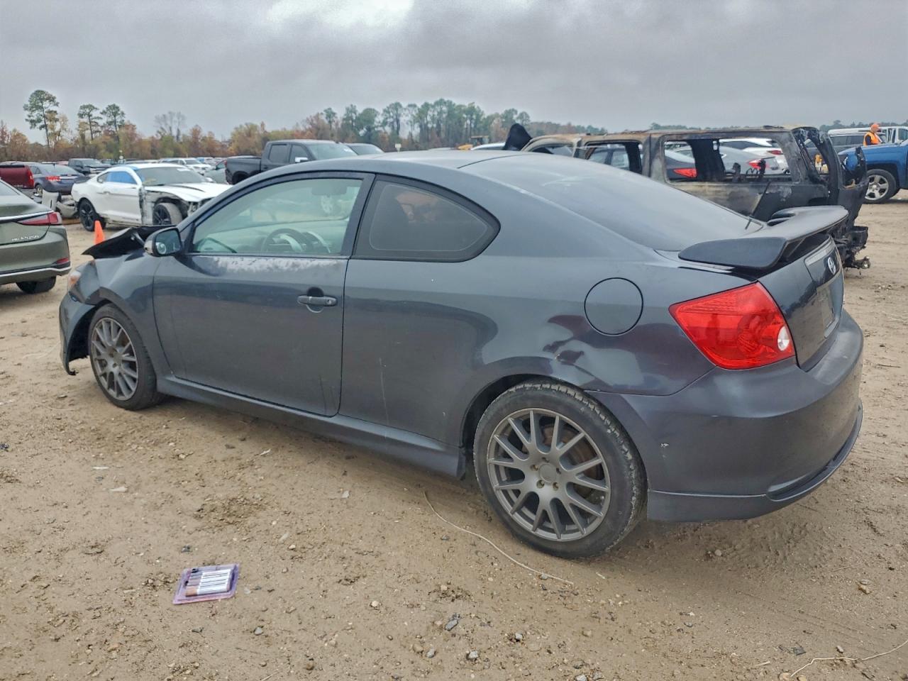 2007 Toyota Scion Tc Gray vin: JTKDE177470186740