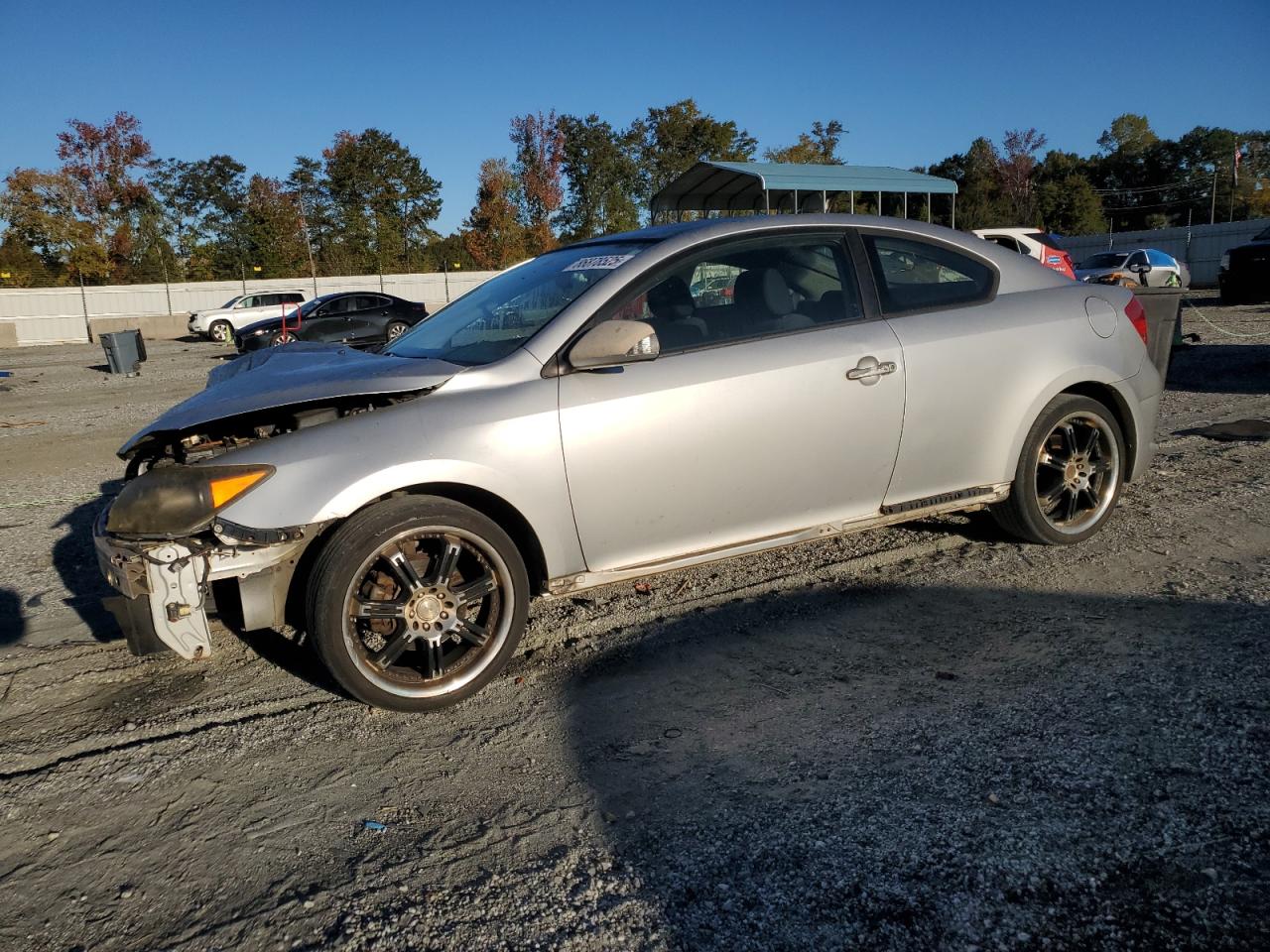 2007 Toyota Scion Tc Silver vin: JTKDE177570179313