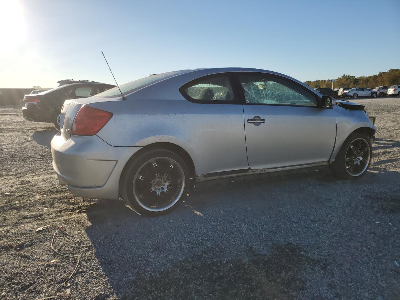 2007 Toyota Scion Tc Silver vin: JTKDE177570179313