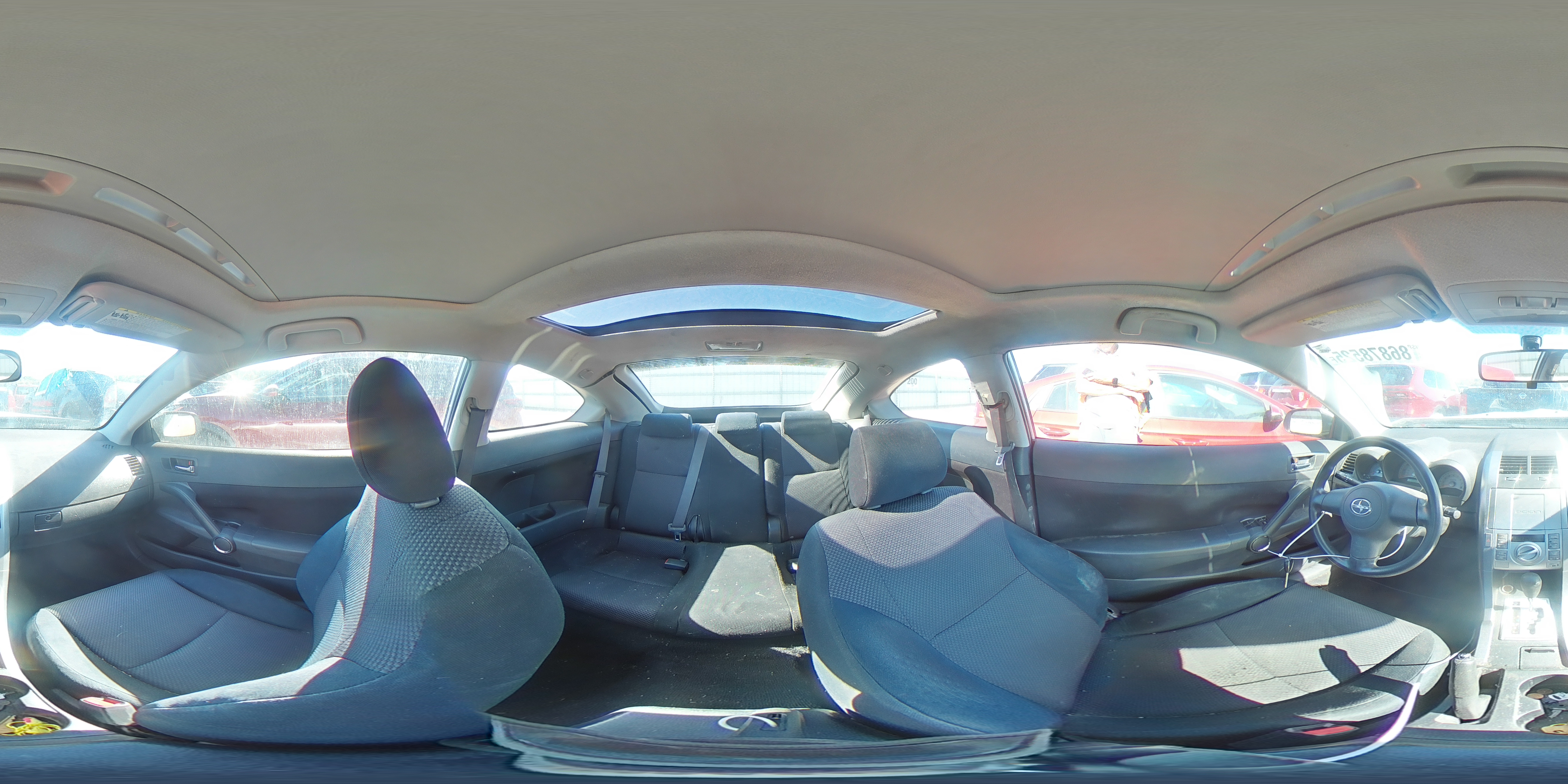2007 Toyota Scion Tc Silver vin: JTKDE177570179313