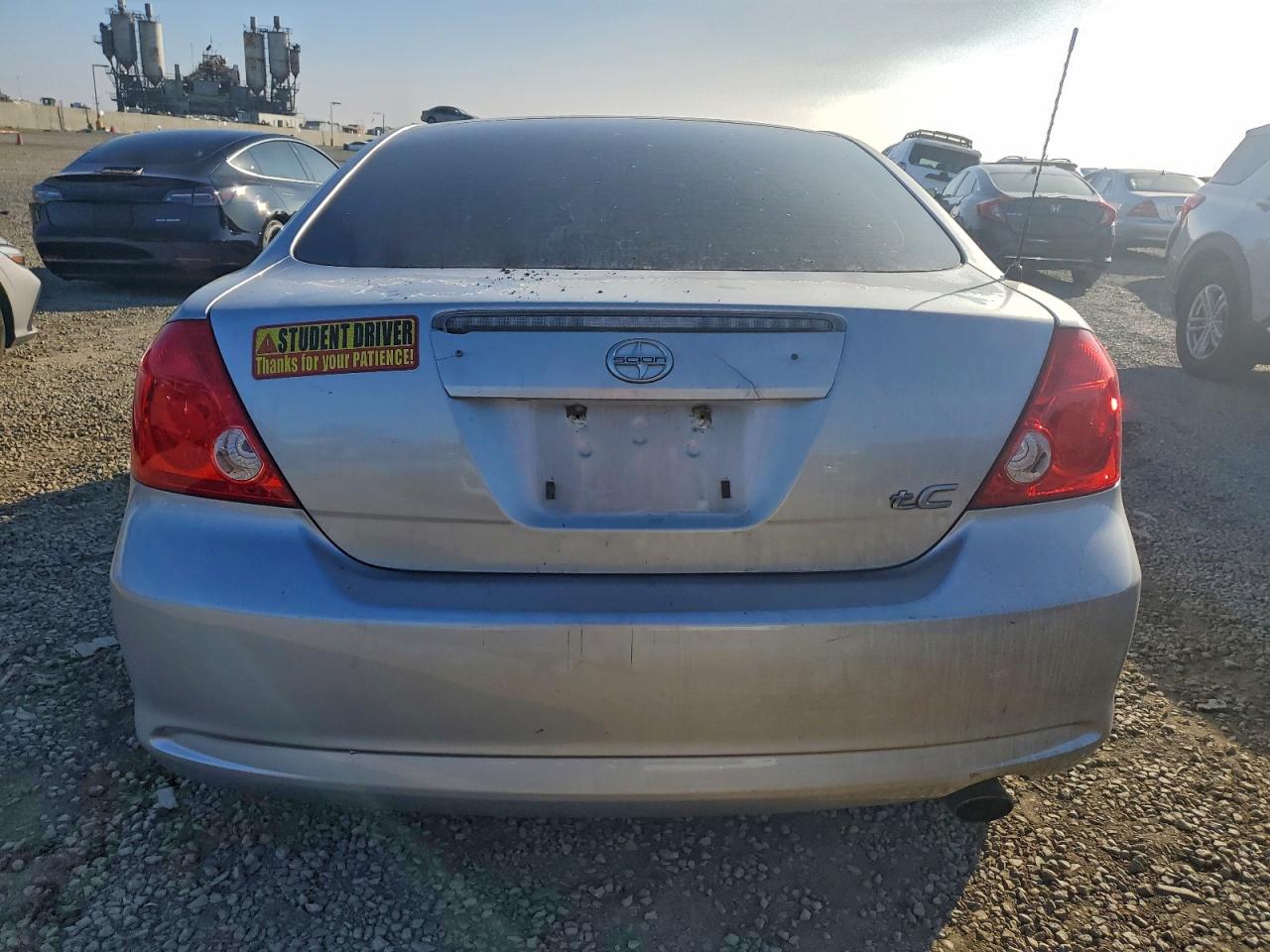 2007 Toyota Scion Tc Gray vin: JTKDE177670202291