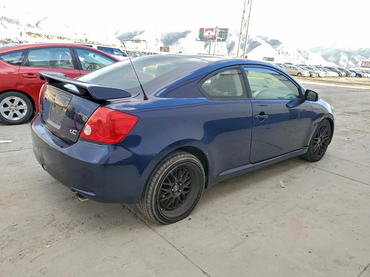 2007 Toyota Scion Tc Синий vin: JTKDE177670208446