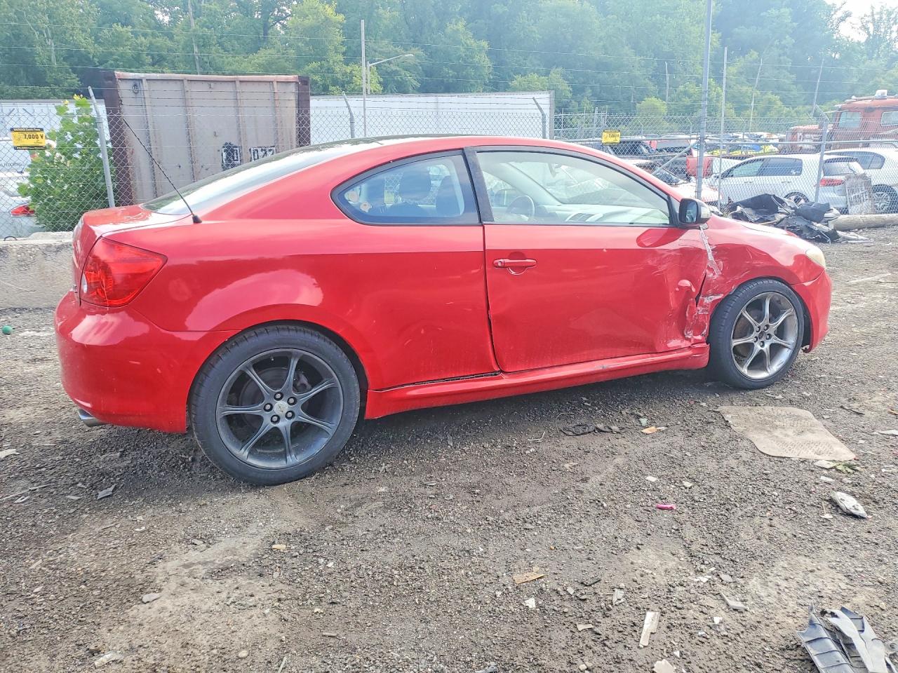 2005 Toyota Tc Base Красный vin: JTKDE177750054231