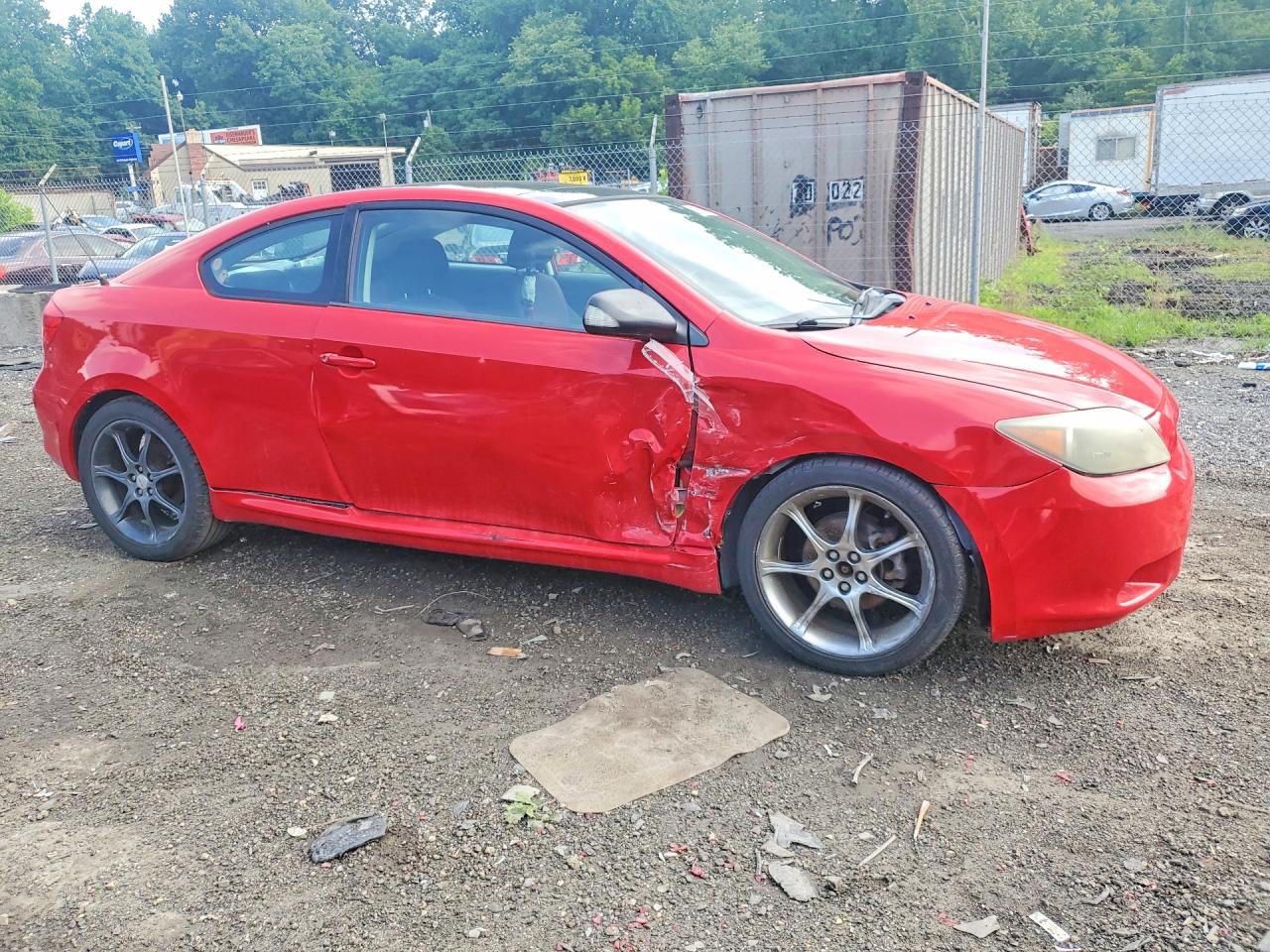 2005 Toyota Tc Base Красный vin: JTKDE177750054231
