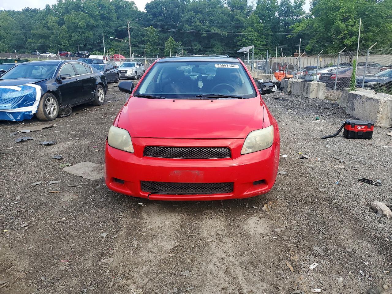 2005 Toyota Tc Base Красный vin: JTKDE177750054231