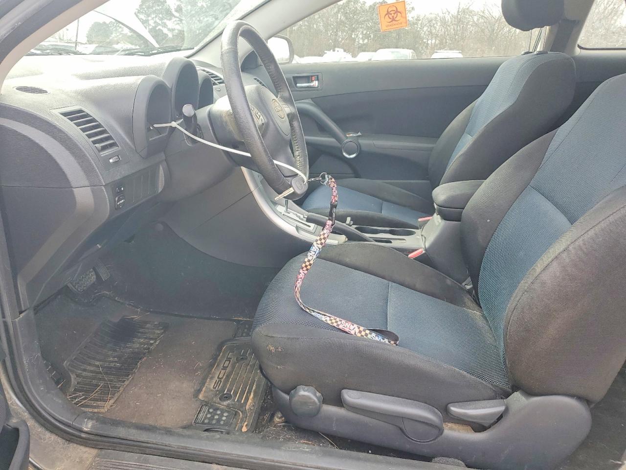 2007 Toyota Scion Tc Gray vin: JTKDE177770161007
