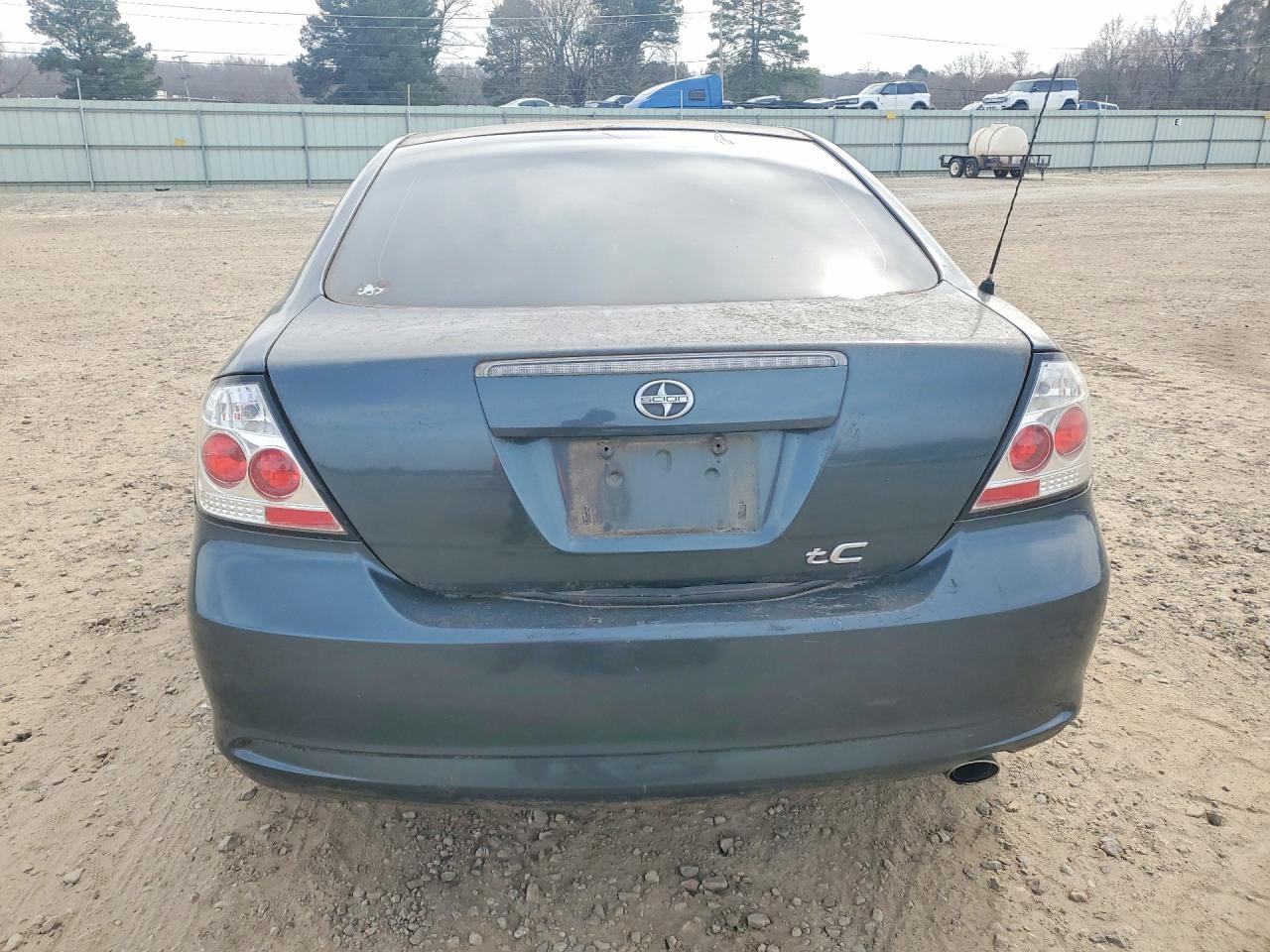 2007 Toyota Scion Tc Gray vin: JTKDE177770161007