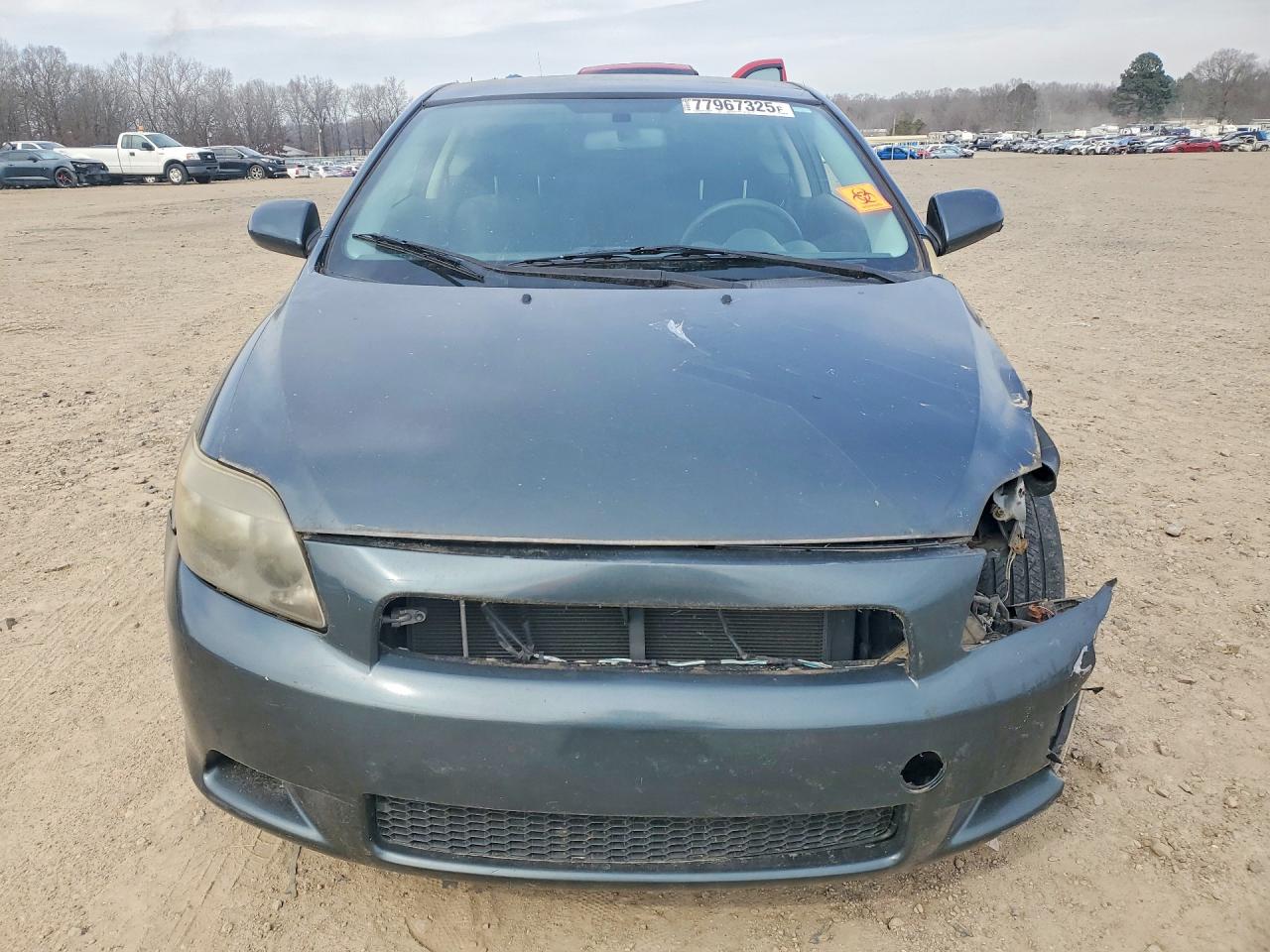 2007 Toyota Scion Tc Gray vin: JTKDE177770161007