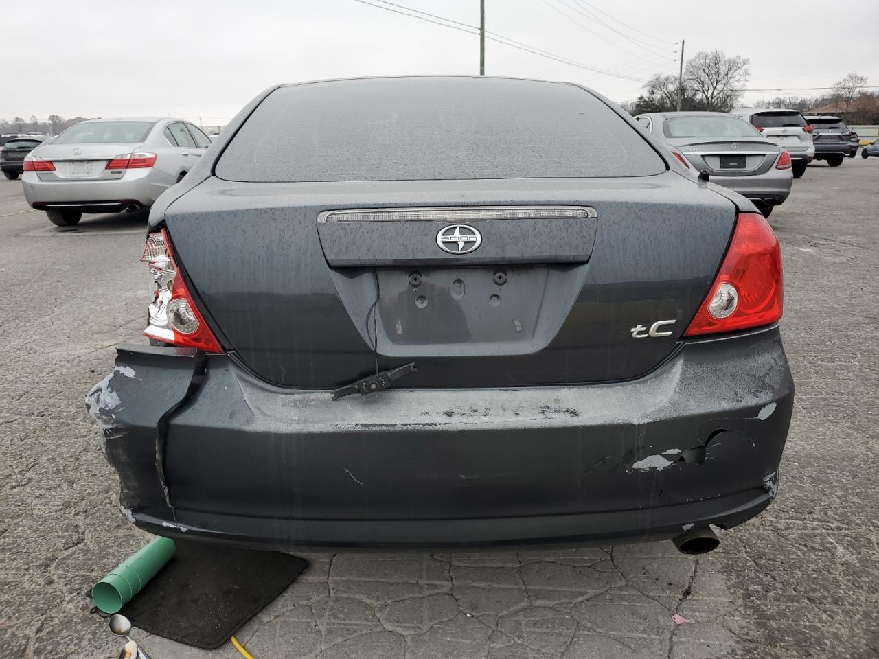 2007 Toyota Scion Tc Black vin: JTKDE177770201053