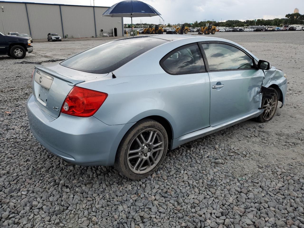 2007 Toyota Scion Tc Blue vin: JTKDE177870164417