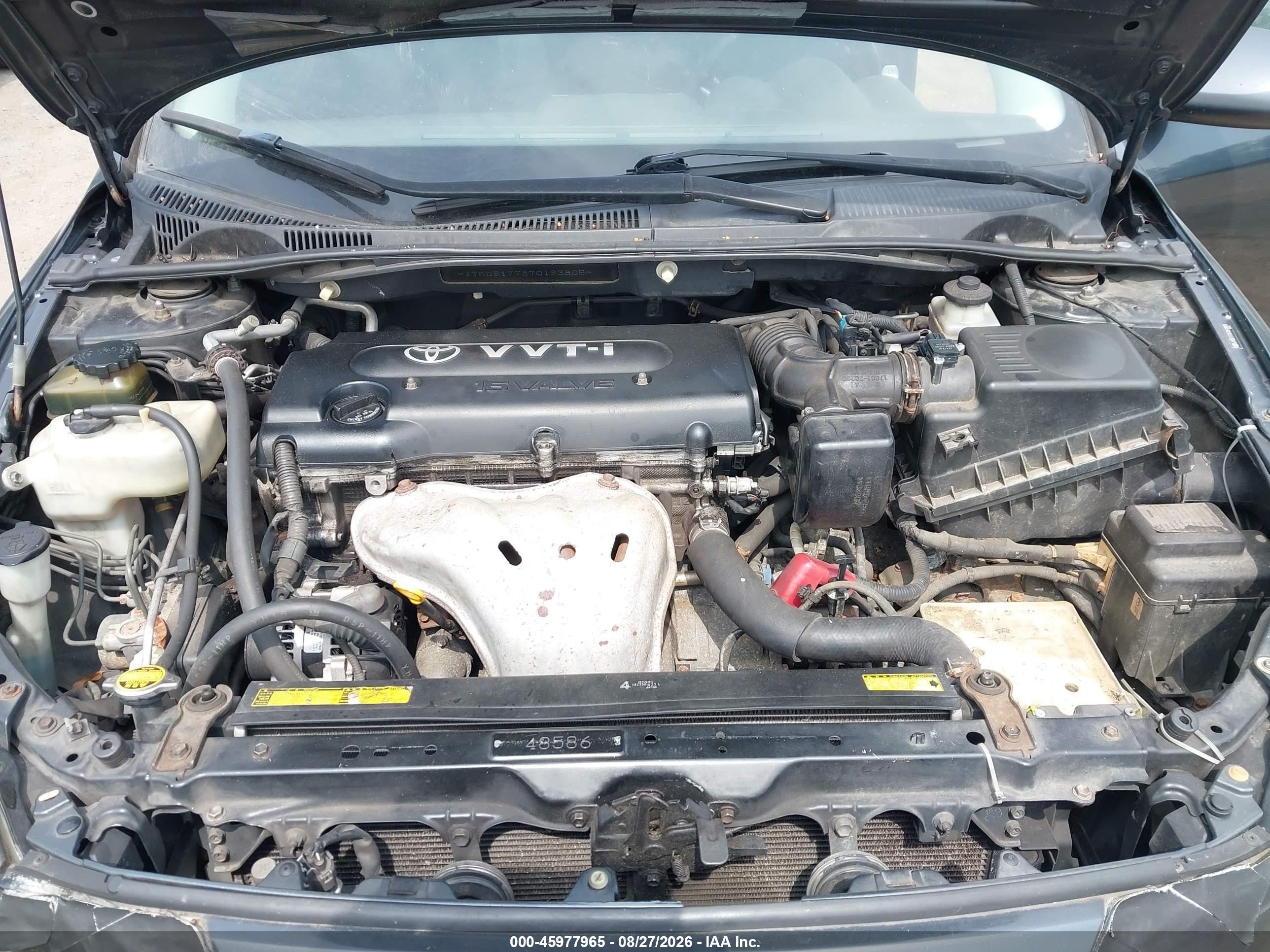 2007 Toyota Scion Tc   Gray vin: JTKDE177870193805