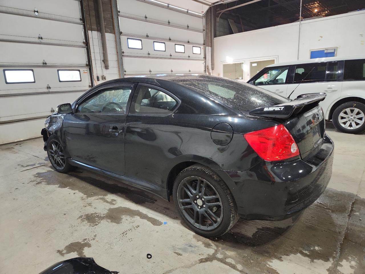 2007 Toyota Scion Tc Black vin: JTKDE177970176253