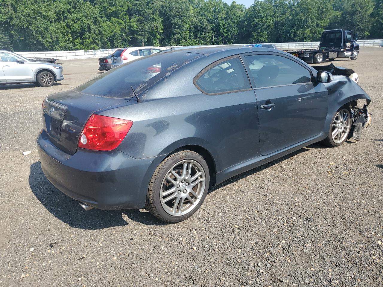 2007 Toyota Scion Tc Серый vin: JTKDE177X70190761