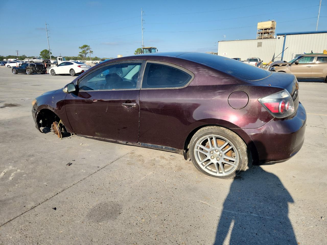 2010 Toyota Scion Tc Brown vin: JTKDE3B73A0303265