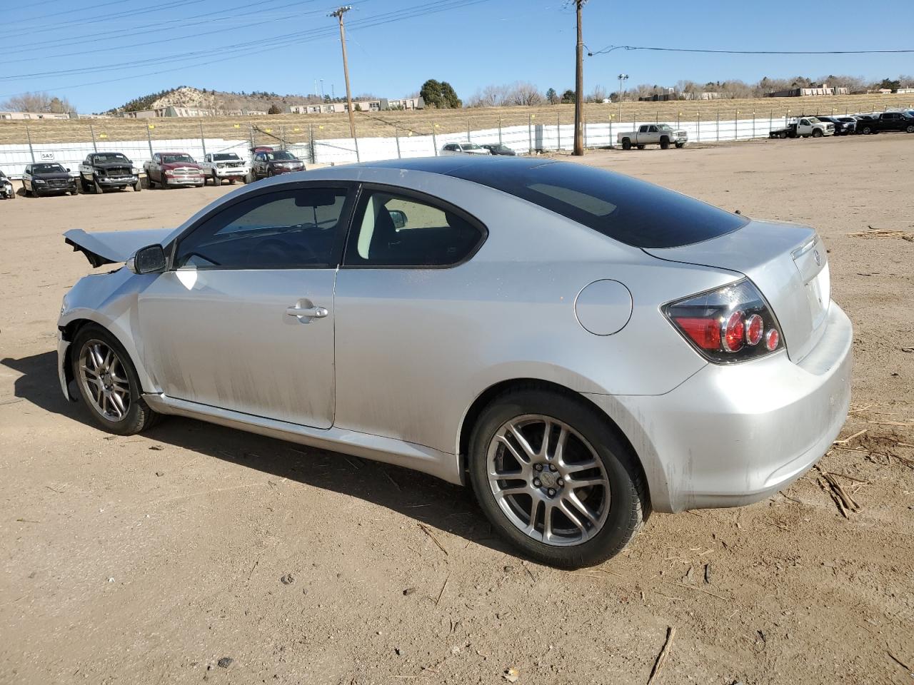 2010 Toyota Scion Tc Silver vin: JTKDE3B76A0321372