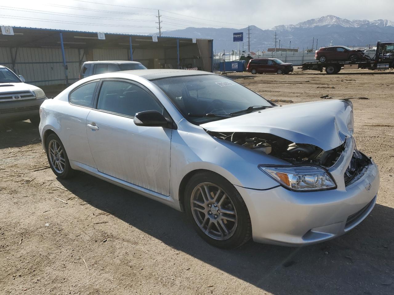 2010 Toyota Scion Tc Silver vin: JTKDE3B76A0321372