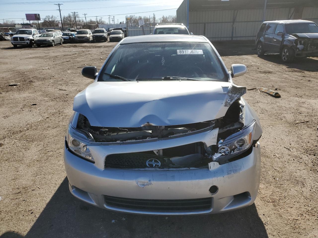 2010 Toyota Scion Tc Silver vin: JTKDE3B76A0321372