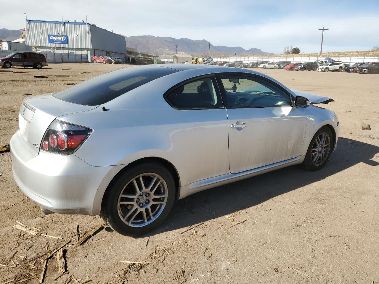 2010 Toyota Scion Tc Silver vin: JTKDE3B76A0321372