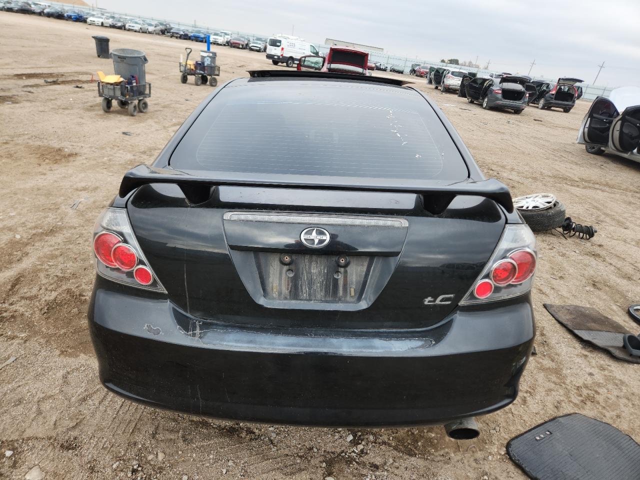 2010 Toyota Scion Tc Black vin: JTKDE3B79A0318479