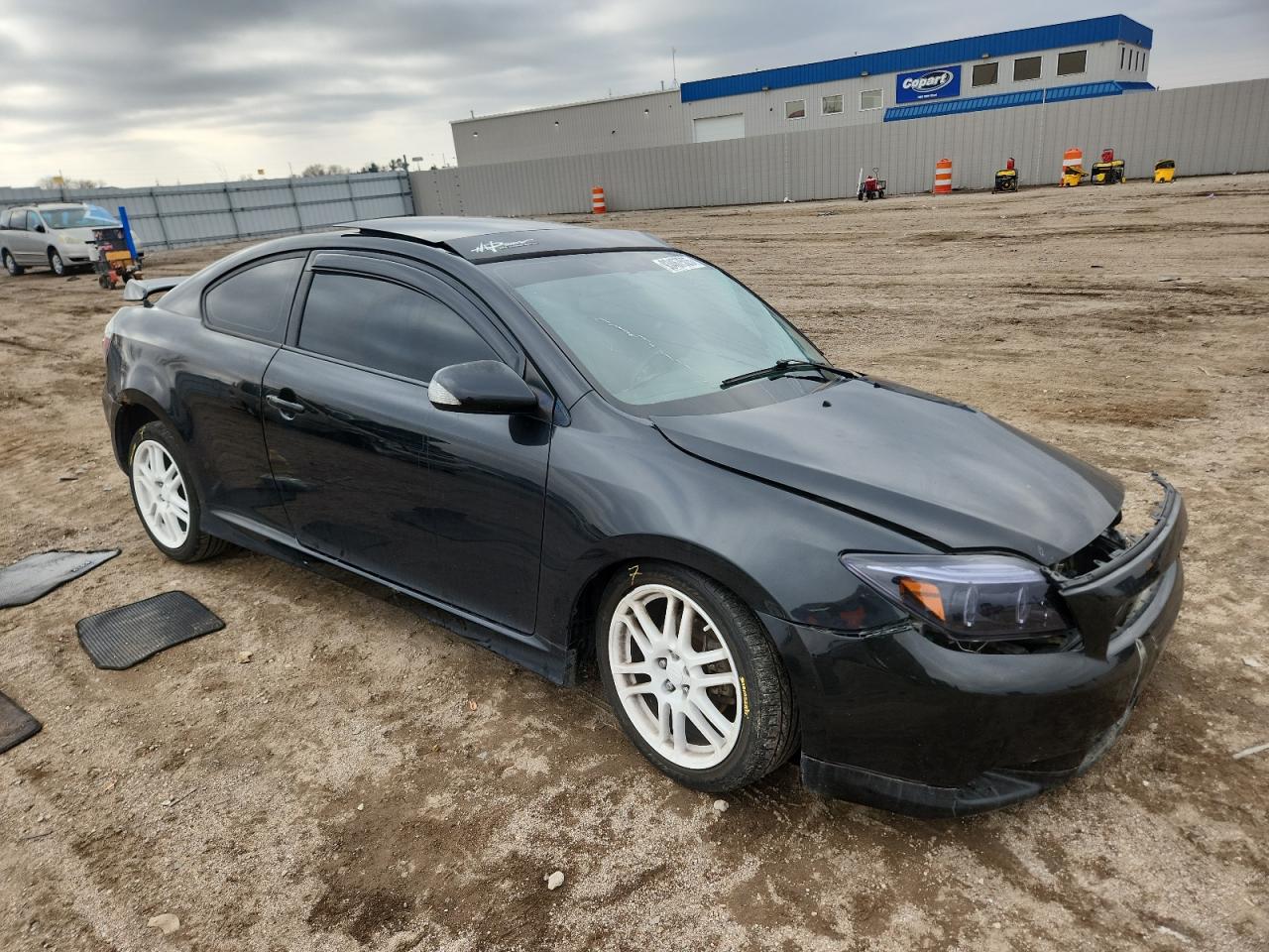 2010 Toyota Scion Tc Black vin: JTKDE3B79A0318479