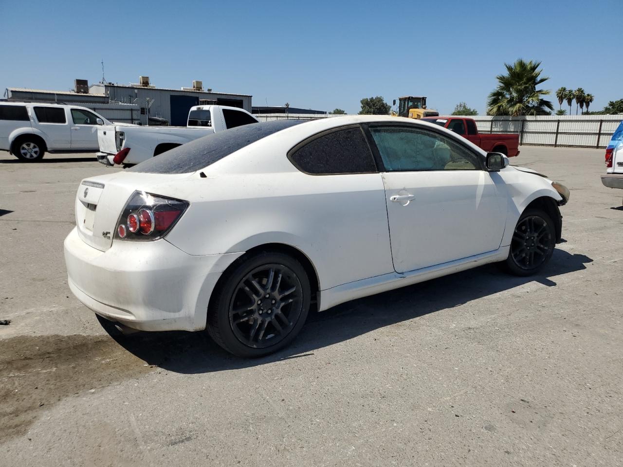 2010 Toyota Scion Tc White vin: JTKDE3B7XA0322136