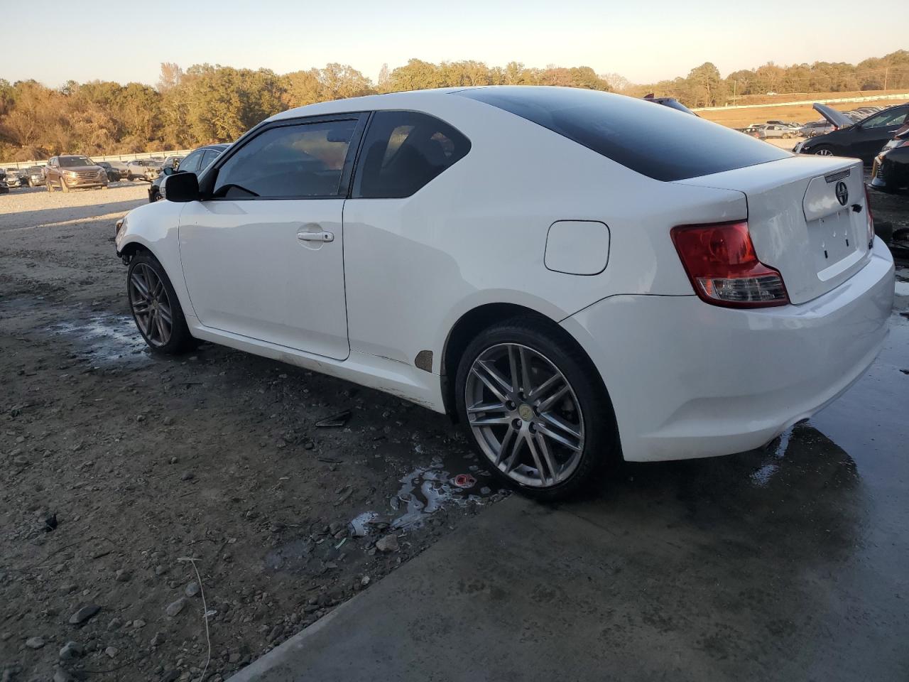 2011 Toyota Scion Tc White vin: JTKJF5C70B3007307
