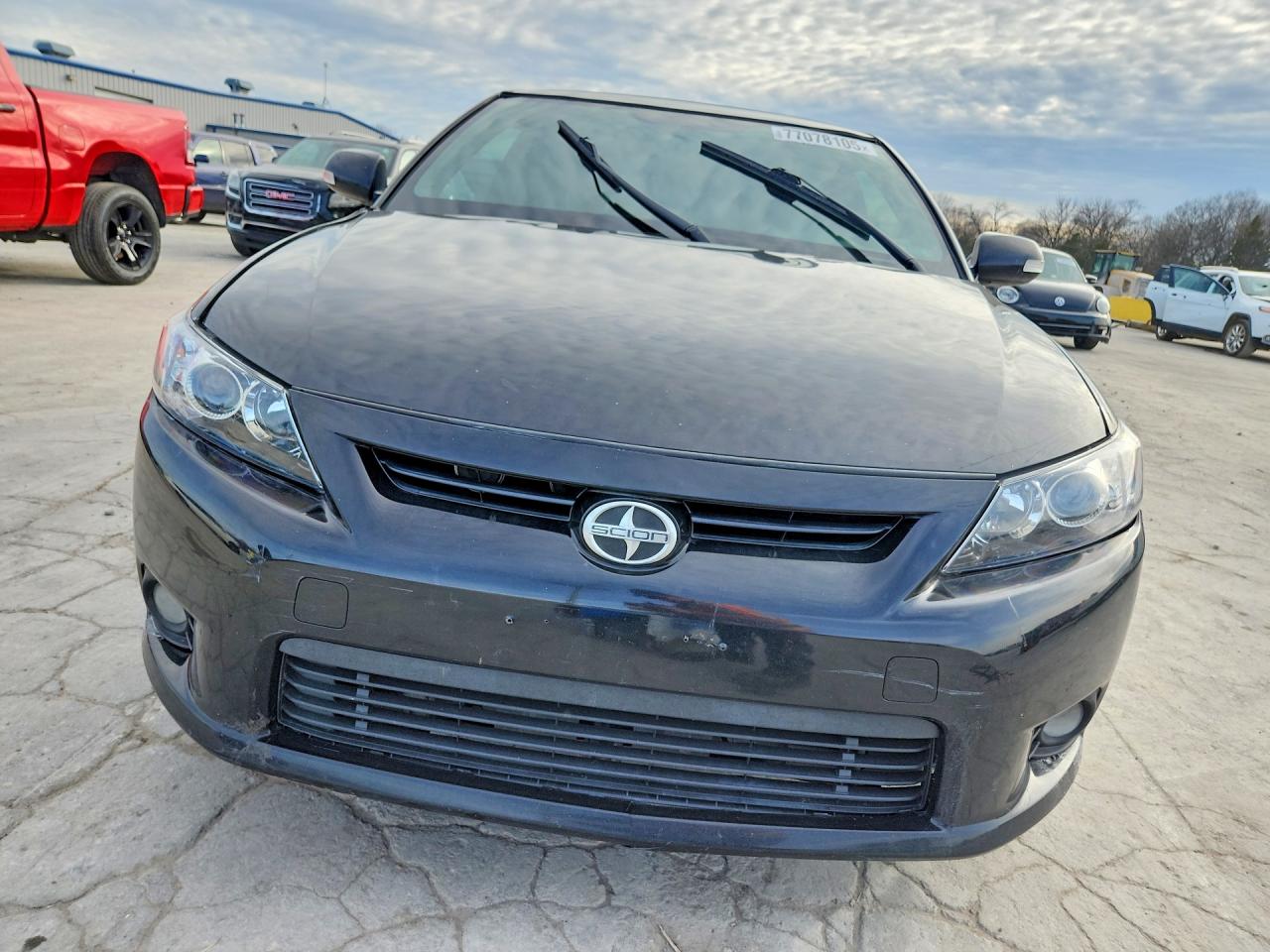 2011 Toyota Scion Tc Black vin: JTKJF5C70B3009414