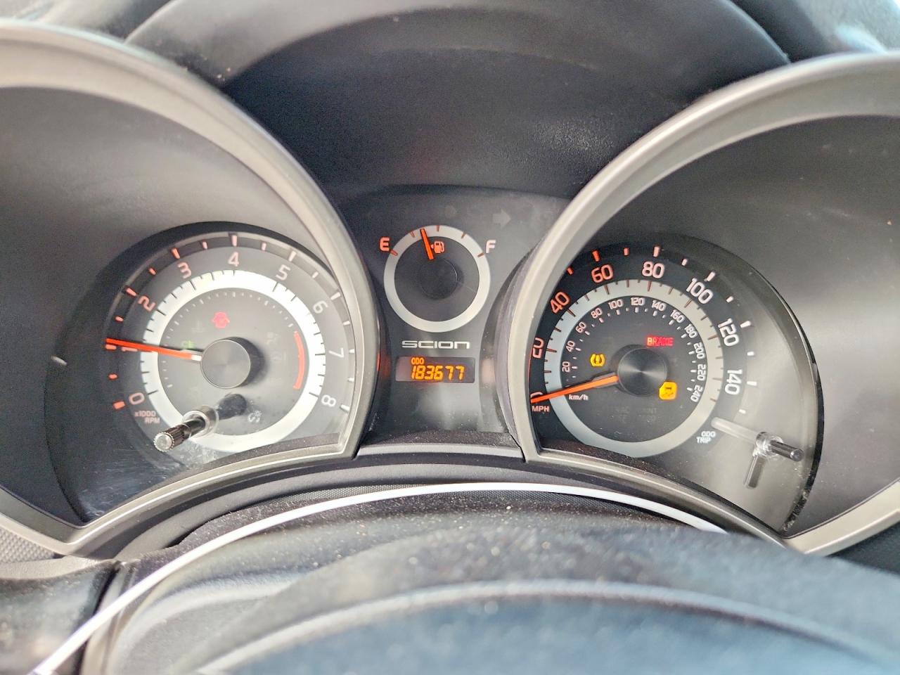 2011 Toyota Scion Tc Black vin: JTKJF5C70B3009414