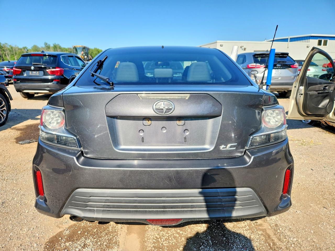 2014 Toyota Scion Tc Base Gray vin: JTKJF5C70E3076714